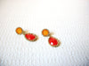 Retro Orange Earrings 101120