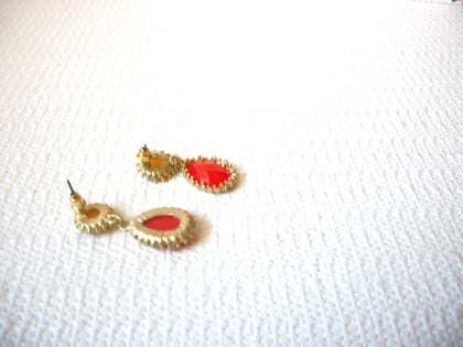 Retro Orange Earrings 101120