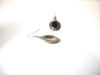 Retro Silver Black Rhinestone Earrings 71320