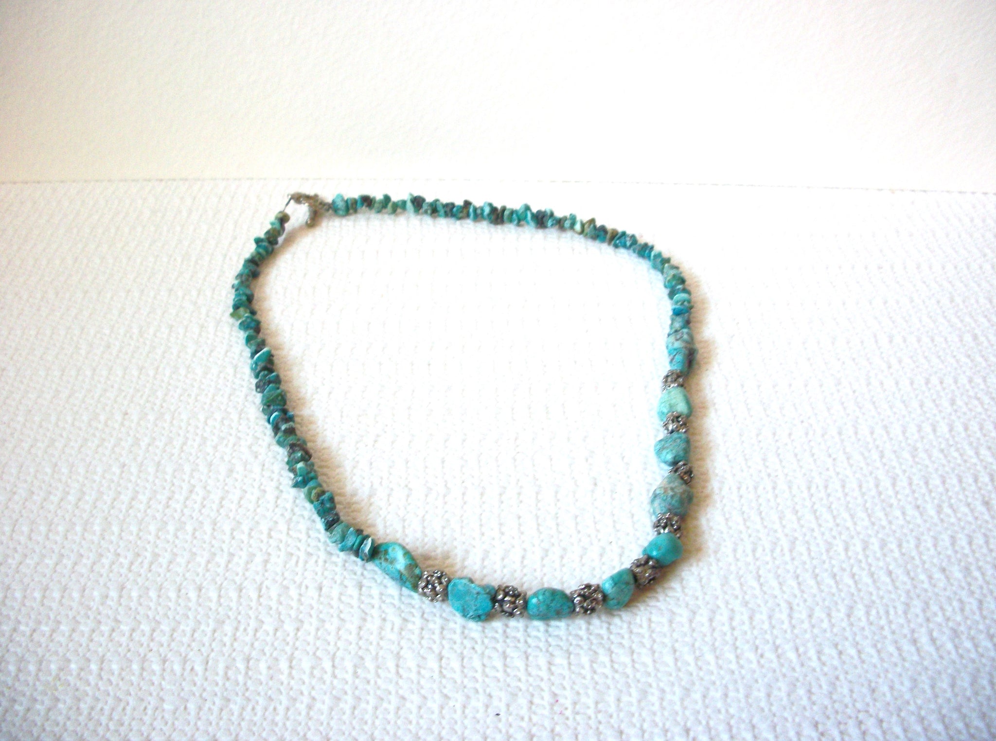 Vintage Turquoise Stone Necklace 101320