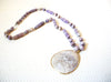 Vintage Lilac JADE Necklace 101320