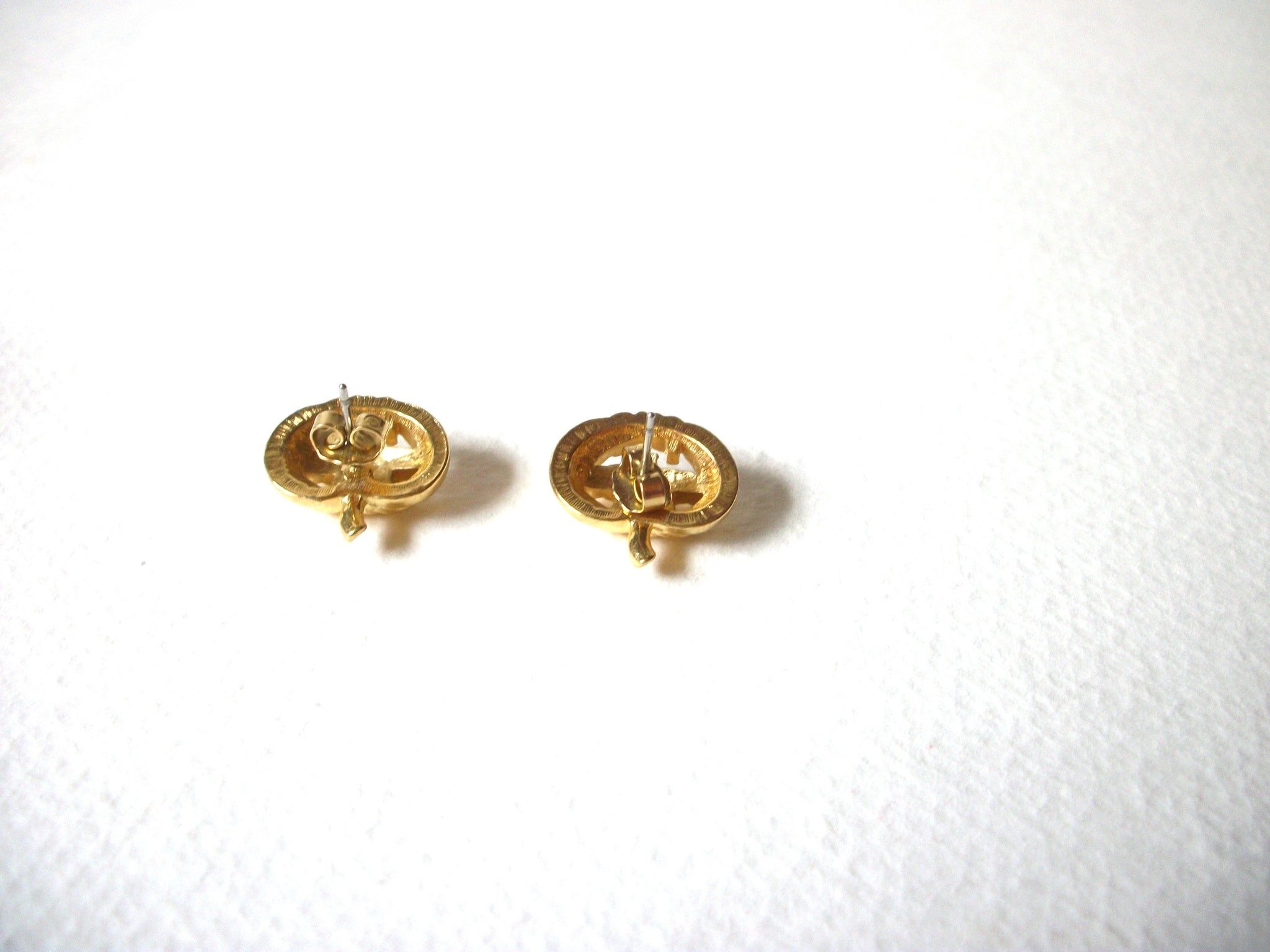 Vintage Pumpkin Earrings 71320