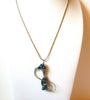 Retro Paua Abalone Necklace 101320