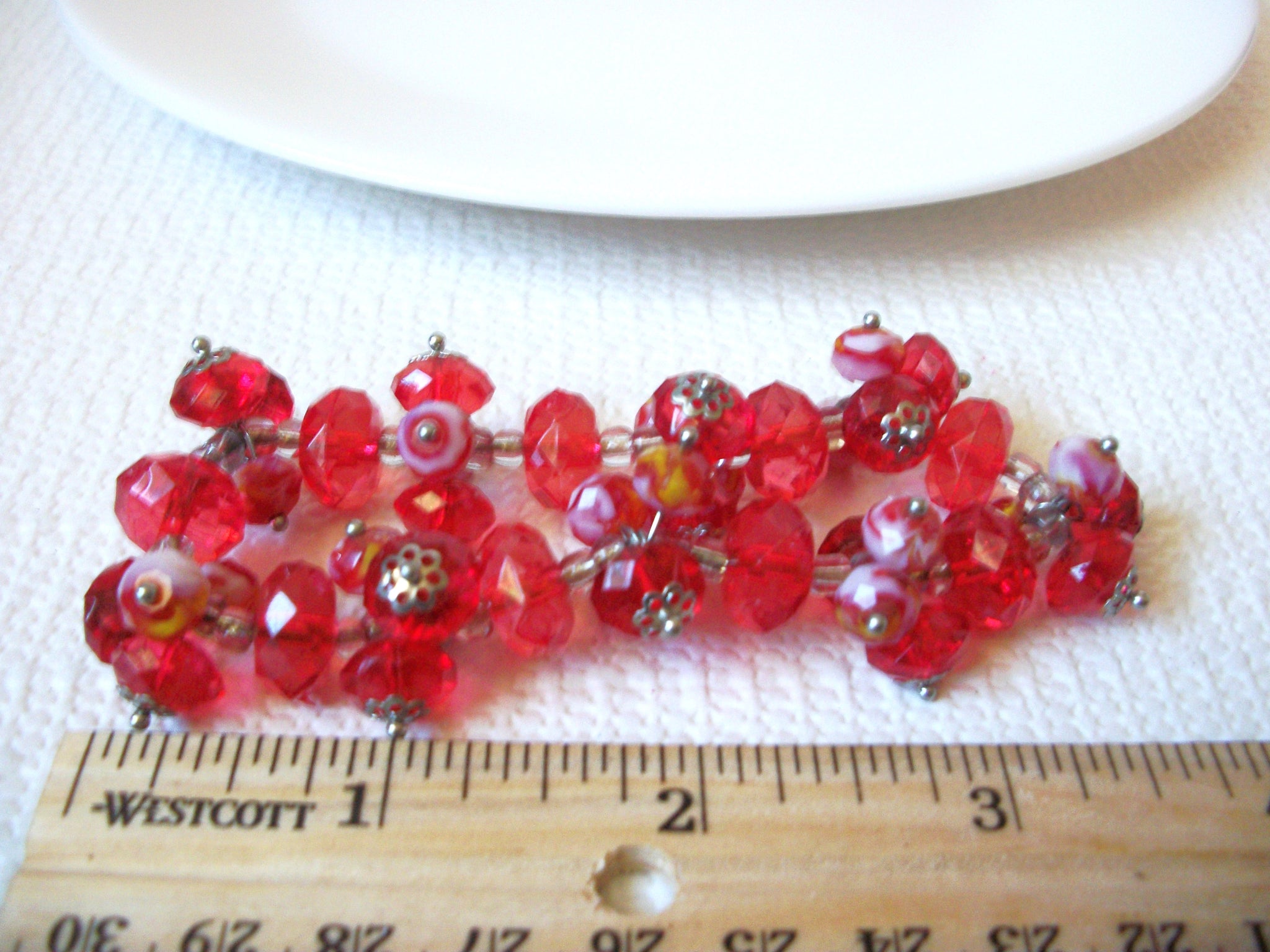 Retro Cranberry Red Bracelet 101320