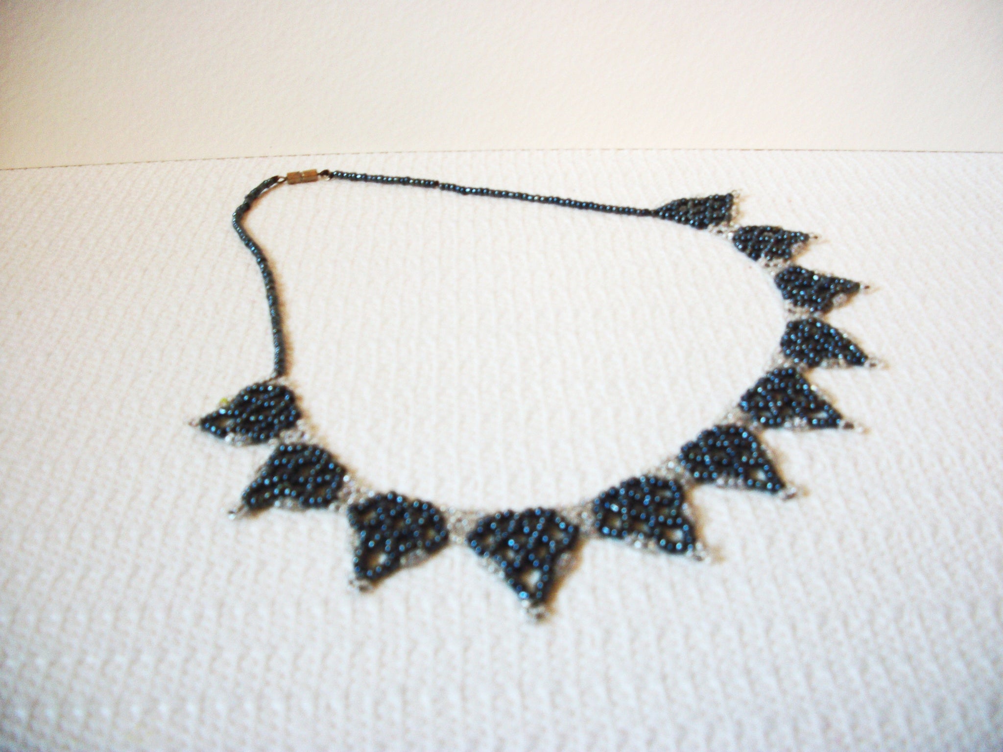 Vintage Glass Necklace 101420