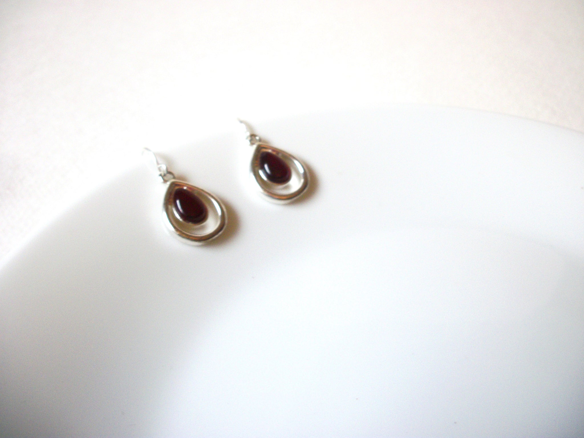 KC Silver Red Earrings 71520