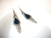 Vintage Midnight Blue Stone Earrings 101520