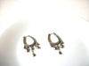 Bohemian Silver Toned Dangle Earrings 71520