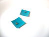 Retro Turquoise Blue Earrings 101520