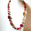 Retro Red Gold Necklace 101520