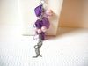 Retro Pink Purple Tassel Necklace 101520