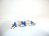 Retro Blue Clear Dangle Earrings 101520