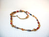 Retro Fall Color Lucite Necklace 101520