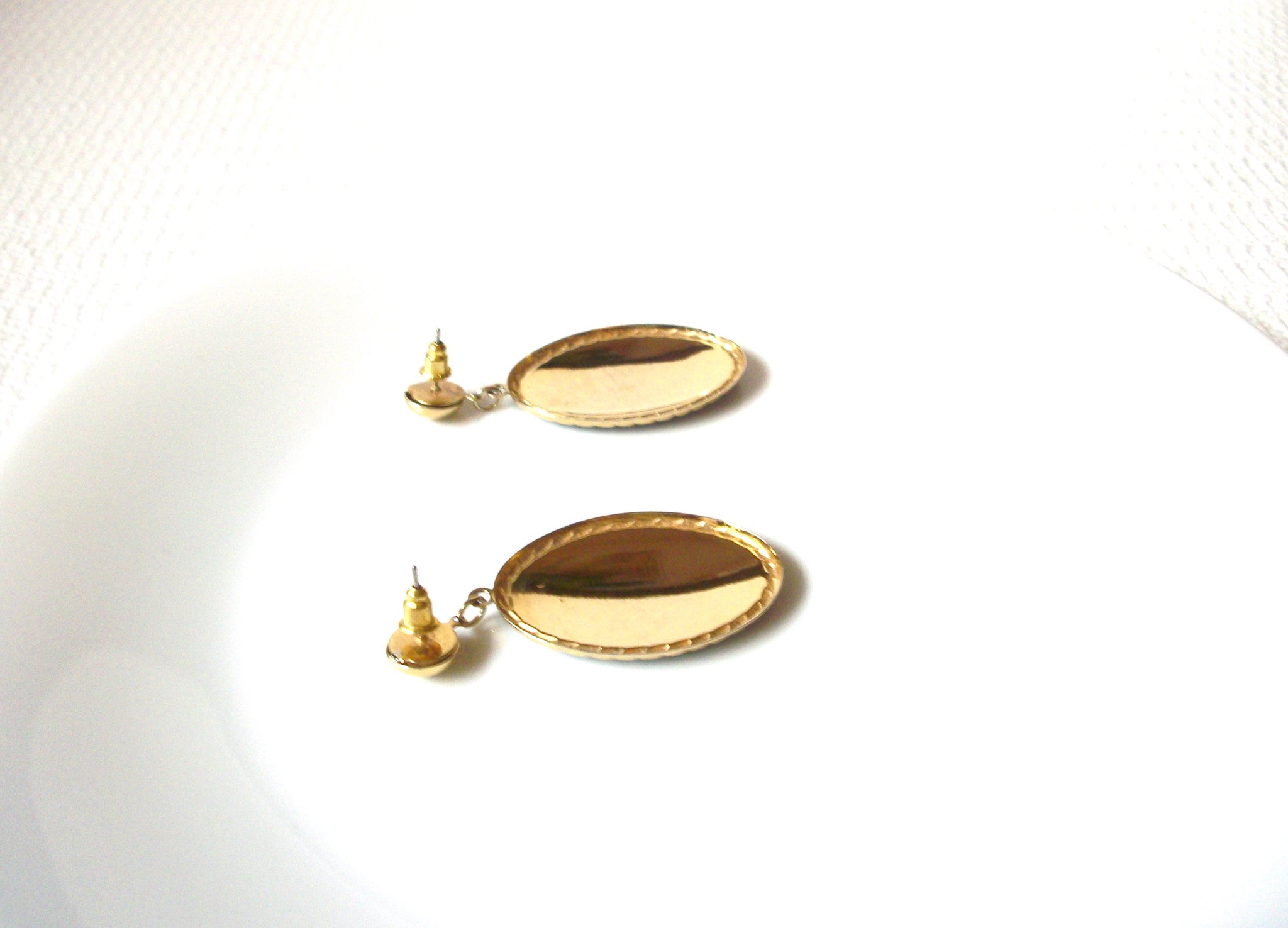 Retro Teal Green Earrings 101620