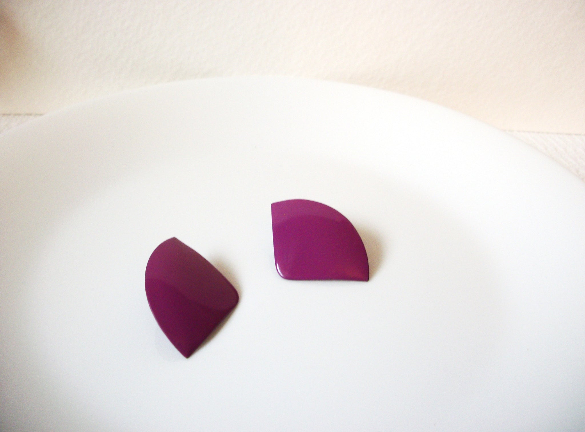 Retro Purple Earrings 101620