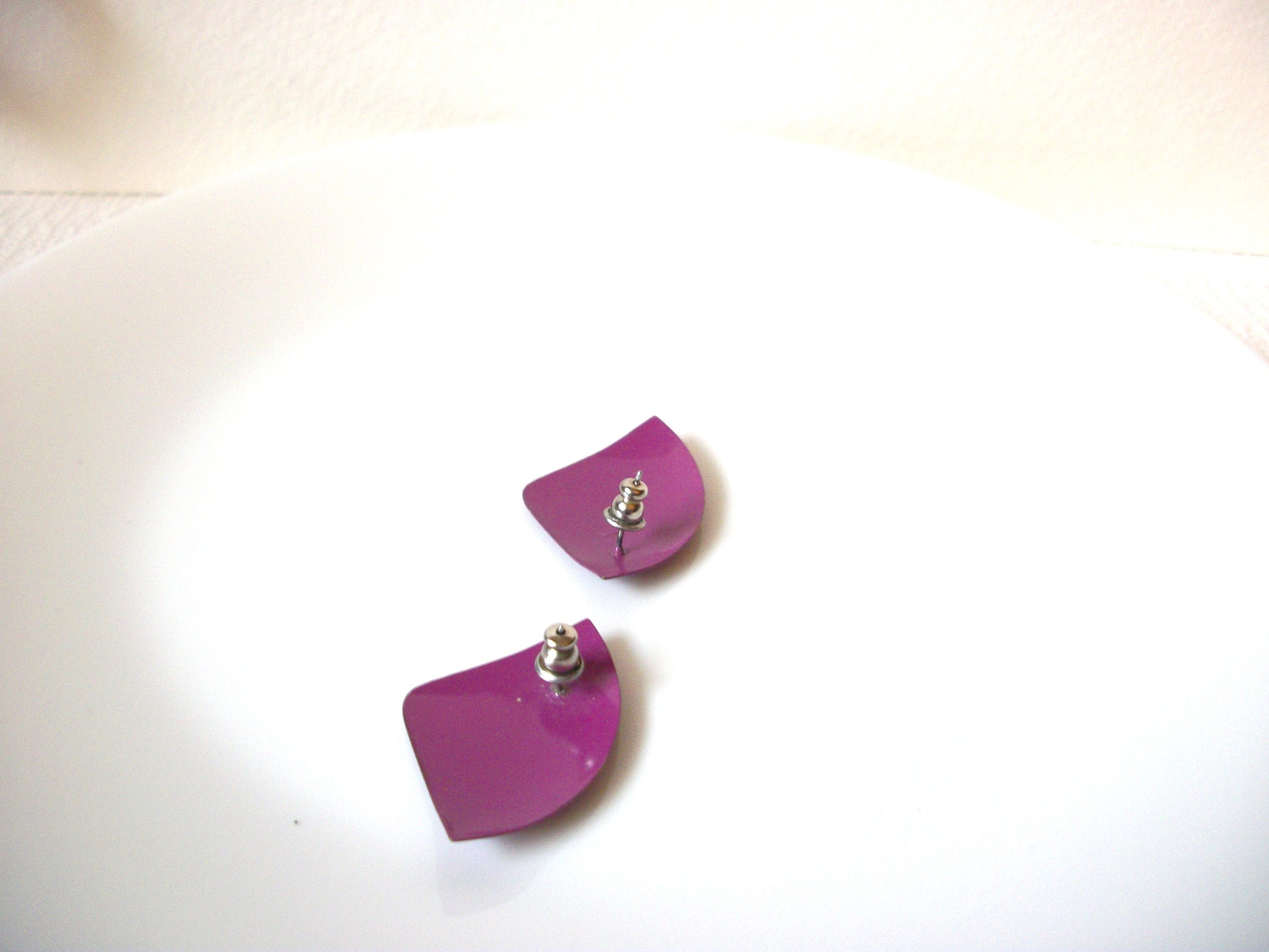 Retro Purple Earrings 101620