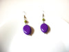 Retro Purple Olive Dangle Earrings 101620