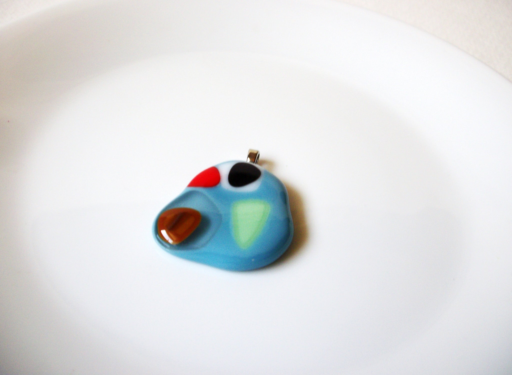 Retro Hand Made Glass Pendant 71820