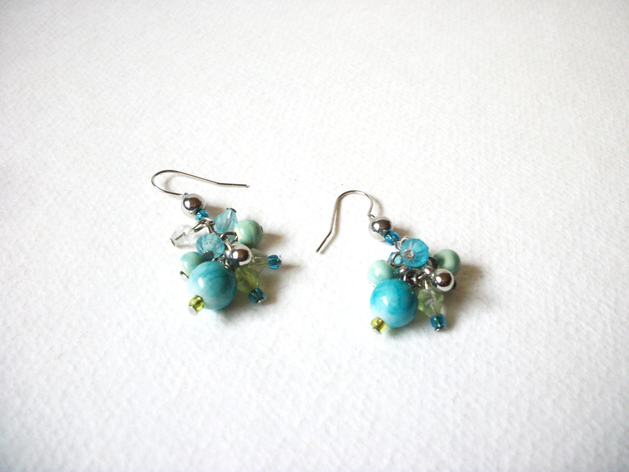 Bohemian Blue Dangle Earrings 71820
