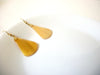 Vintage Shell Dangle Earrings 71820