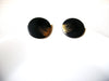 Vintage Black Gold Earrings 73020