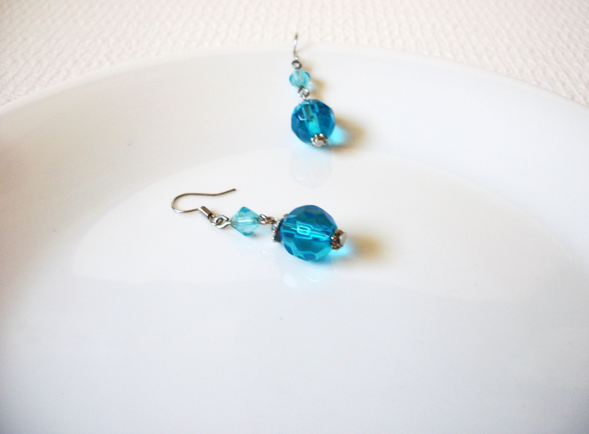Blue Glass Earrings 80220