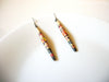 African Long Paper Beads Earrings 80220