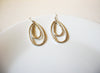 Retro bright Silver Dangle Earrings 80220