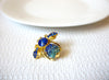 Retro Gold Toned Austrian Rhinestones Bee Brooch Pin 80620