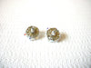 Vintage Sparkling AB Crystal Earrings 80220