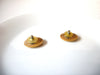 Oval Wood Earrings 80220