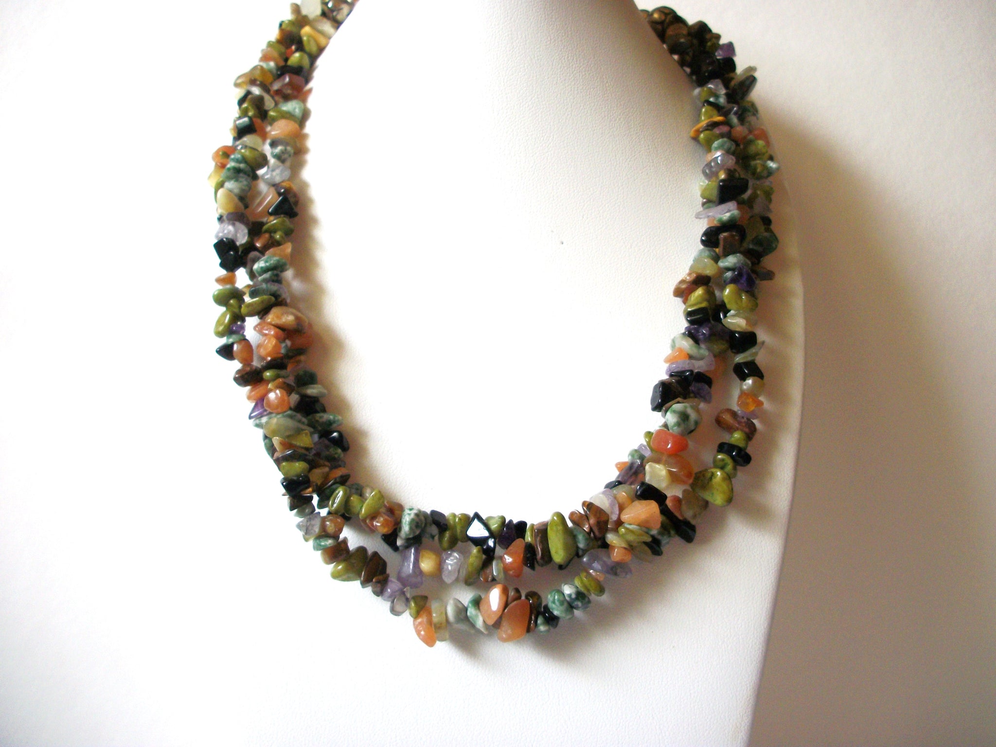 Southwestern Semi Precious Stones Necklace 80220