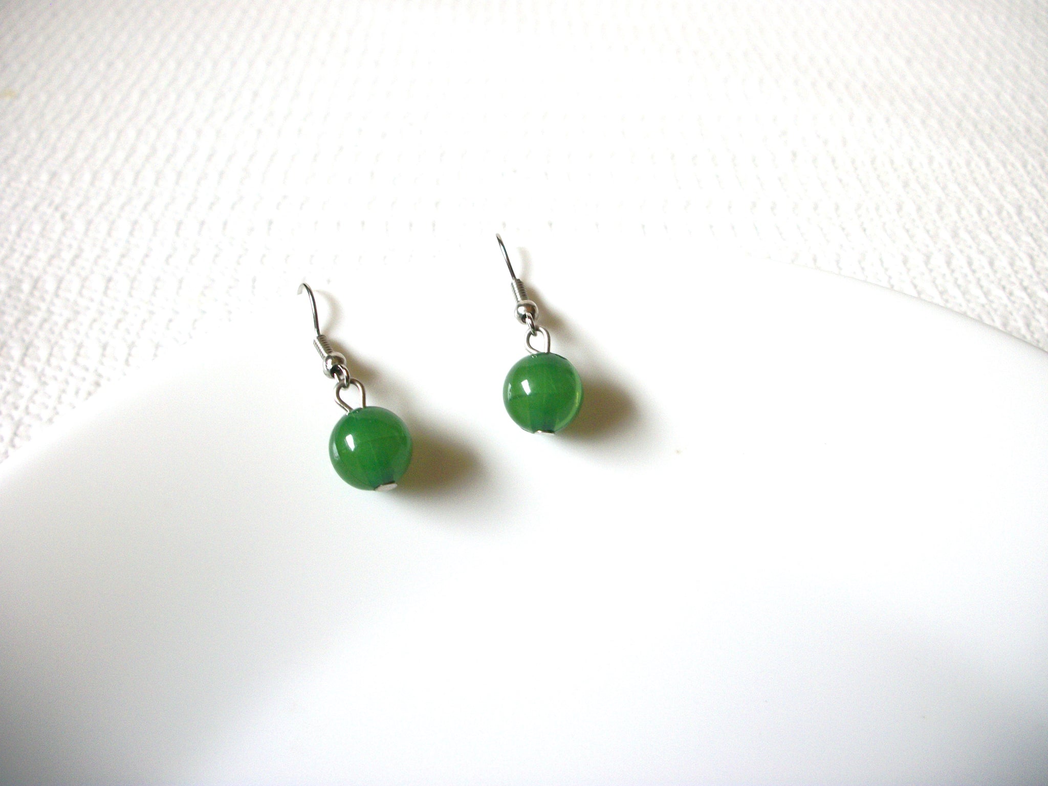 Retro Green Dangle Earrings 80320