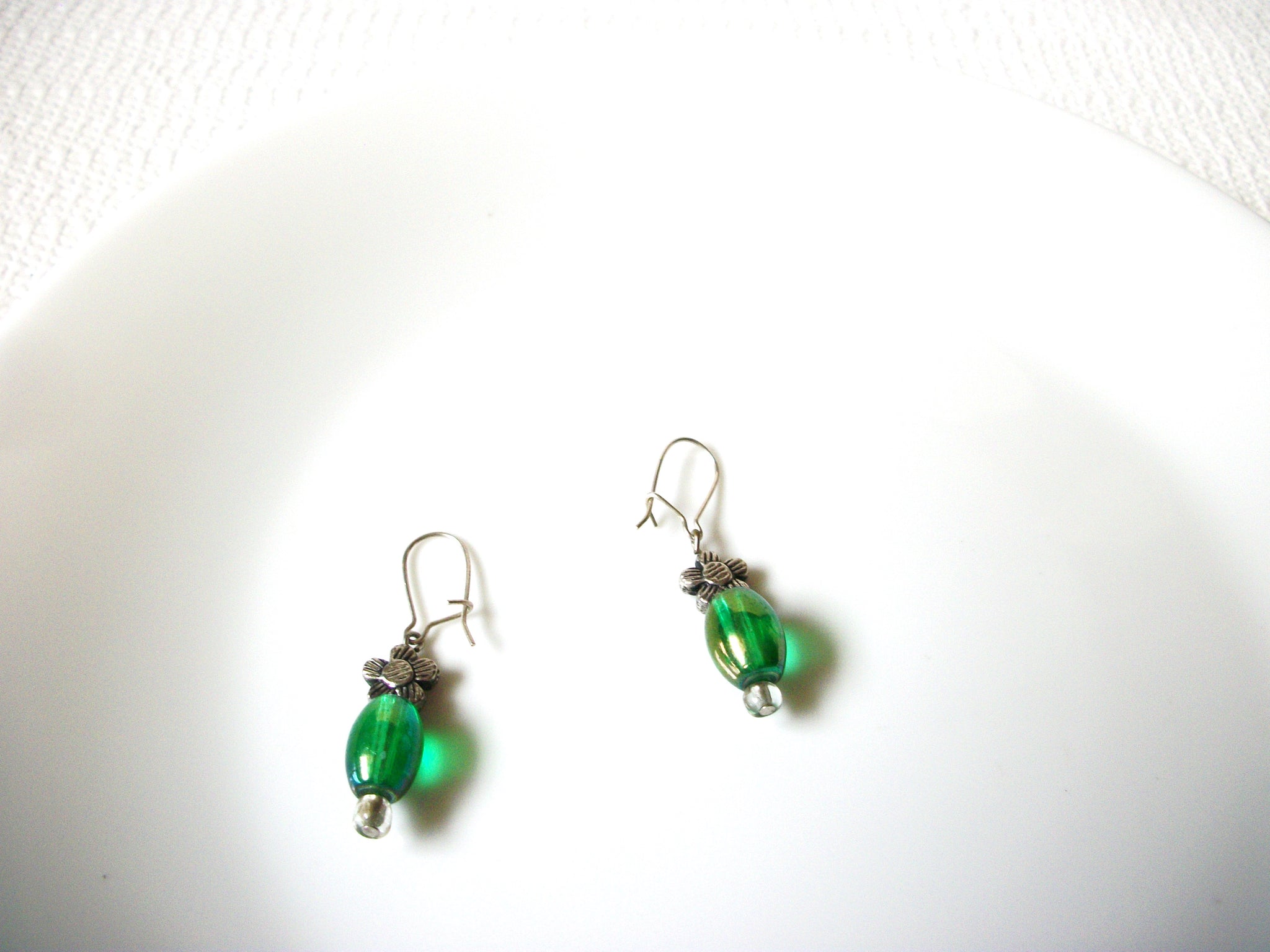 Retro Green Dangle Earrings 80320