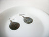 Vintage Carved Shell Earrings 80320