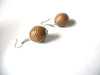 Vintage Wooden Earrings 80420