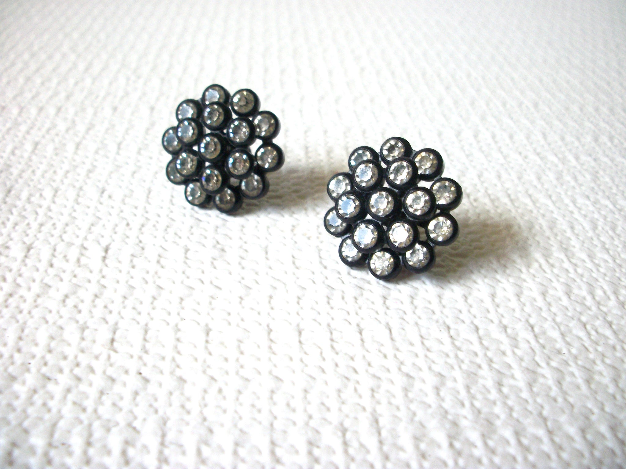 Vintage Rhinestone Earrings 80420
