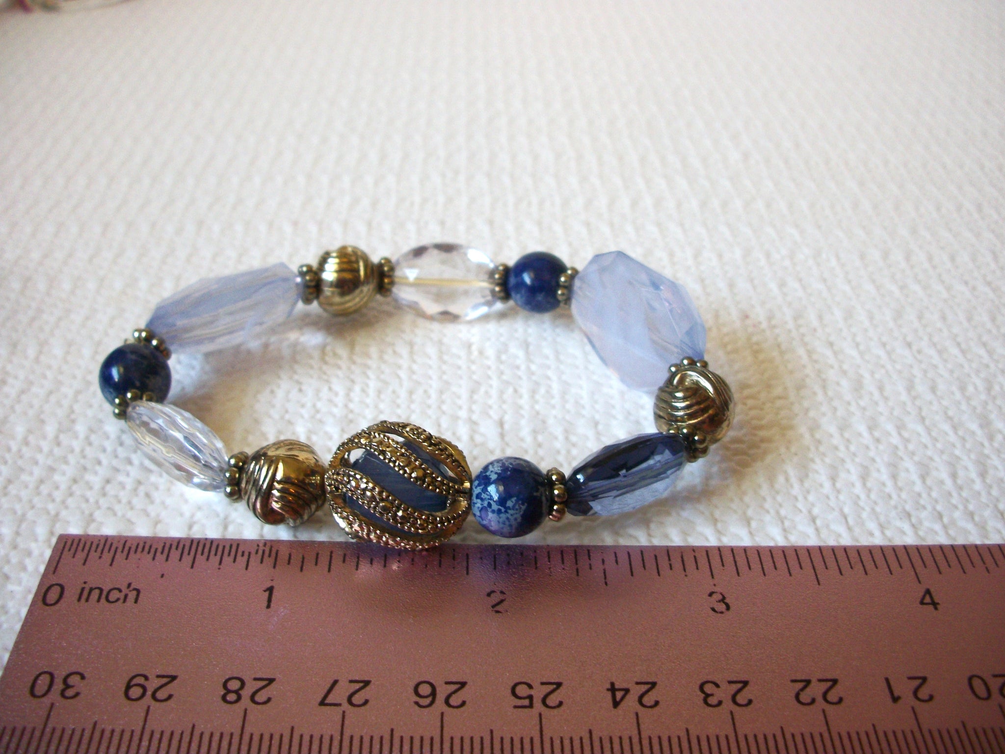 Retro Blue Gold Bracelet 80420