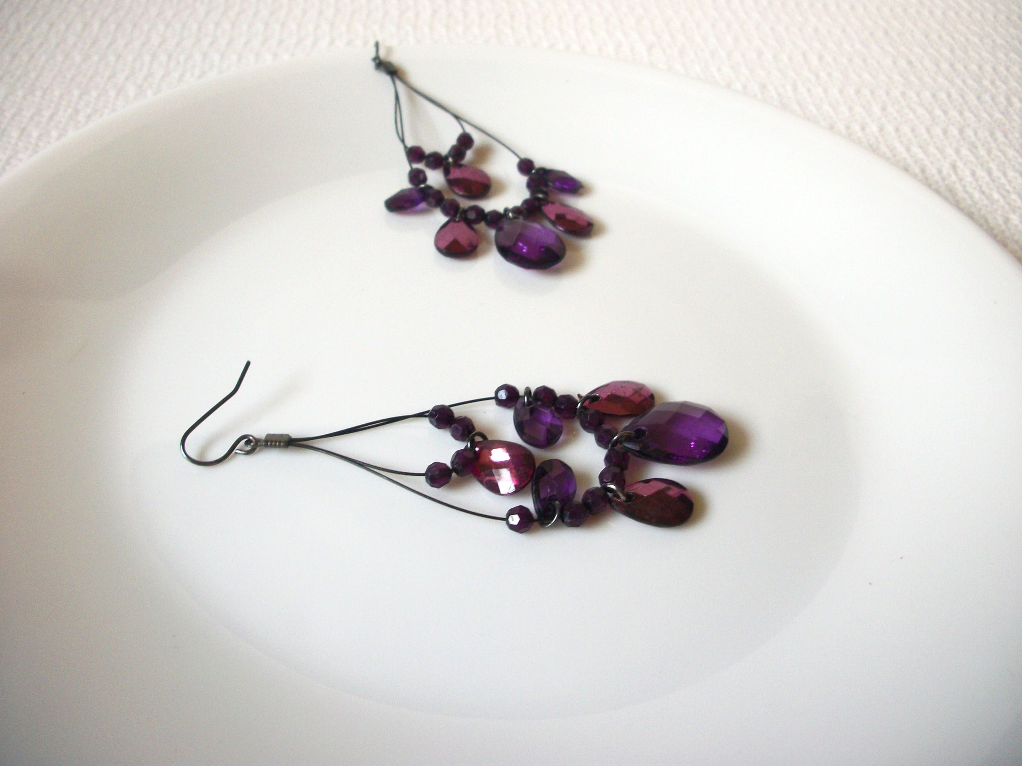 Purple Chandelier Earrings 80520