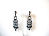 Victorian Black Chandelier Earrings 80520