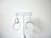 Retro Silver Toned Earrings 80520