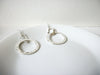 Retro Silver Toned Earrings 80520