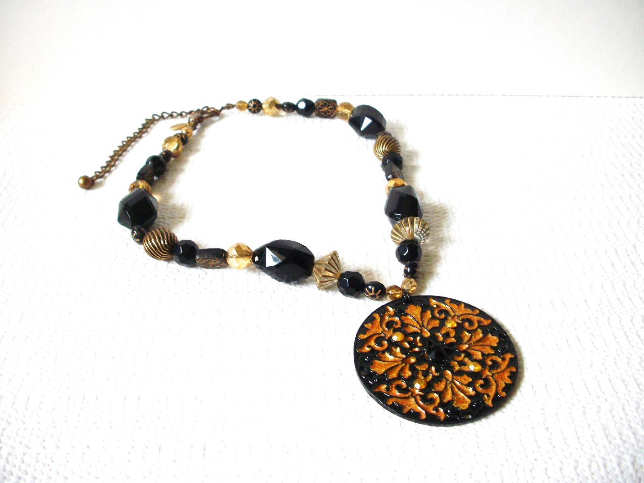 Vintage CHICO`s Rustic Mad Woman Necklace 80520