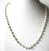 Dainty Vintage Glass Pearl Necklace 80620