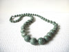 Vintage Sage Green Necklace 80620