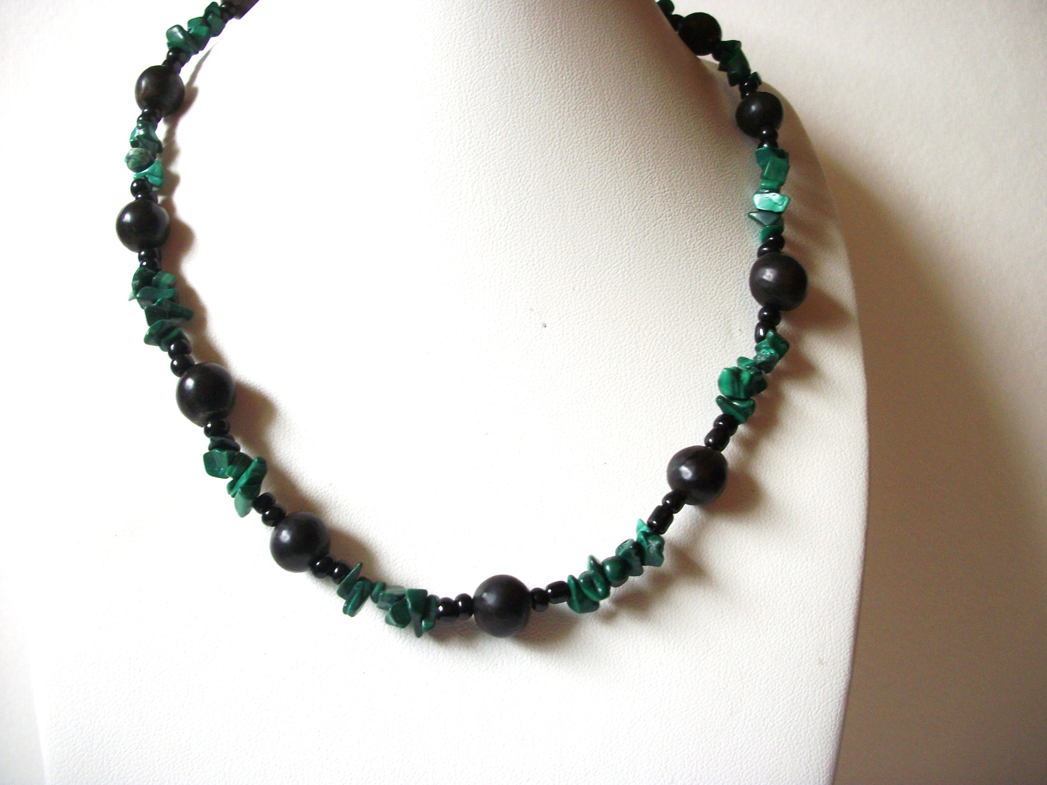 Vintage Stone Chips Necklace 80520