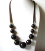 Bohemian M&S Wooden Beads Necklace 80720
