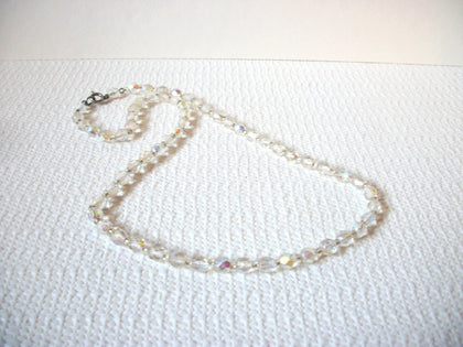 Vintage Aurora Borelias Crystal Necklace 80820