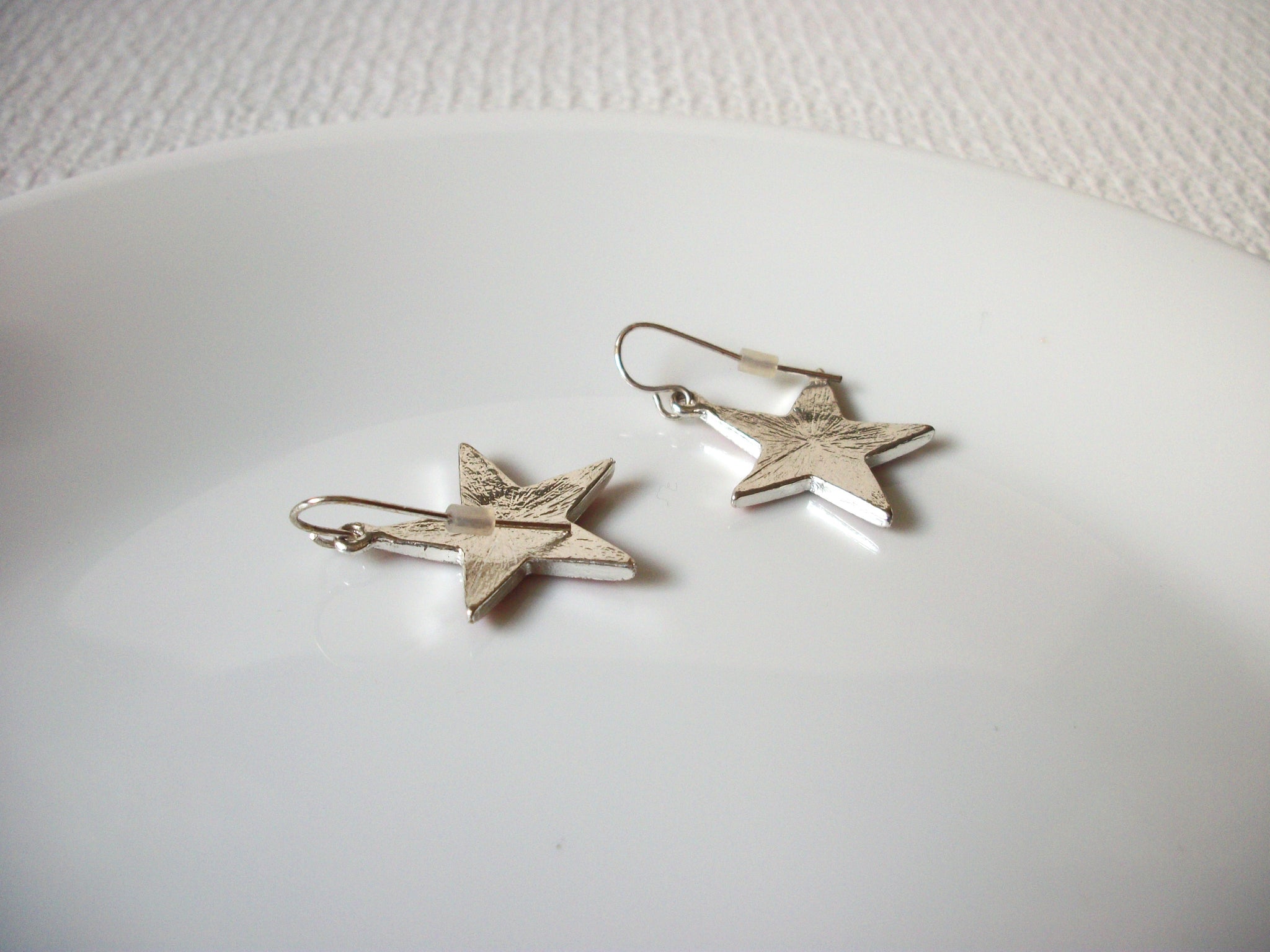Retro Red Star Earrings 80920