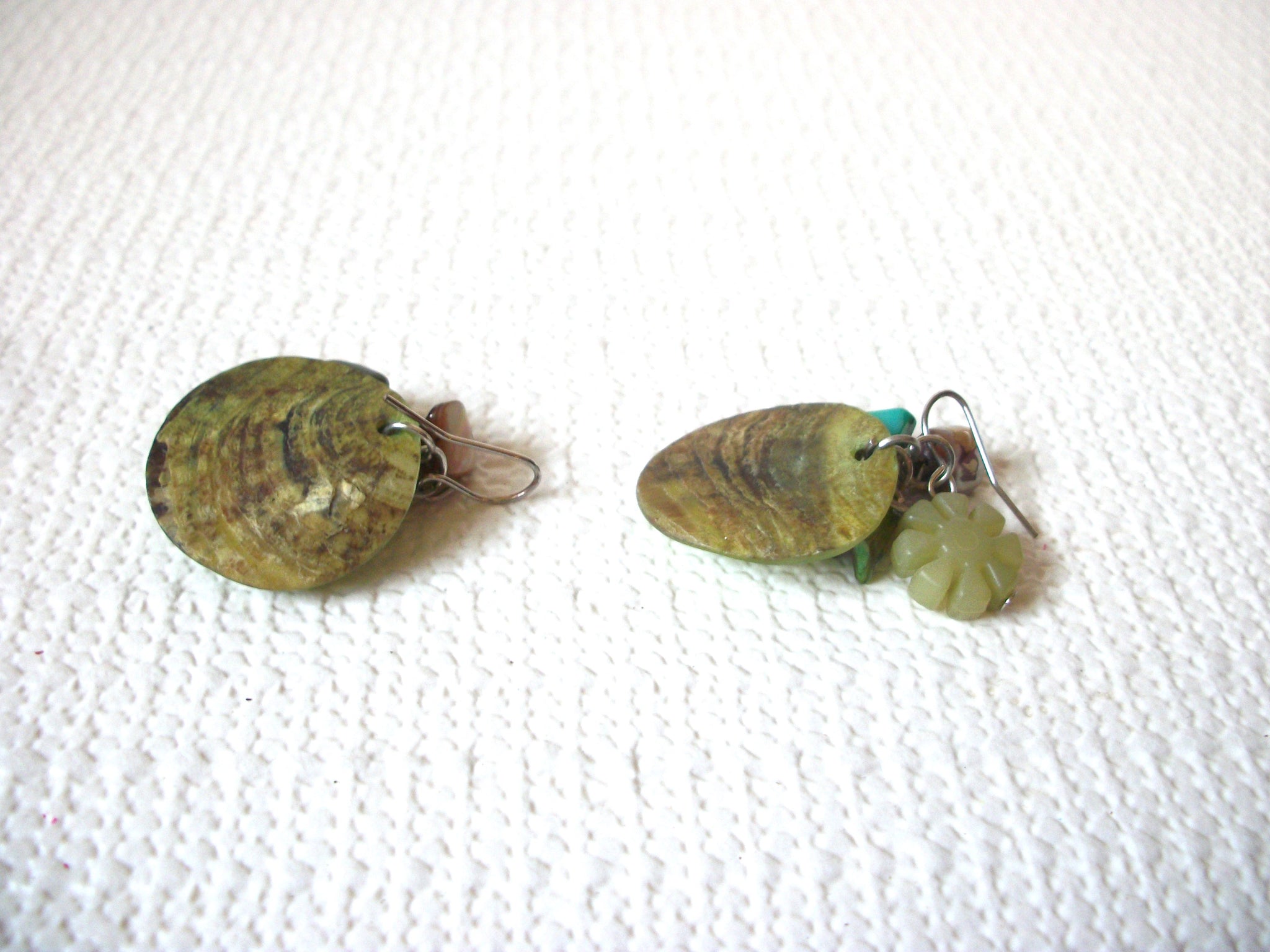 Vintage Shell Earrings 80920